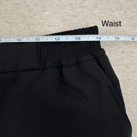 Anthropologie Women's Black Polyester Elastic Waist Ankle Pants Size S - Picture 6 of 12